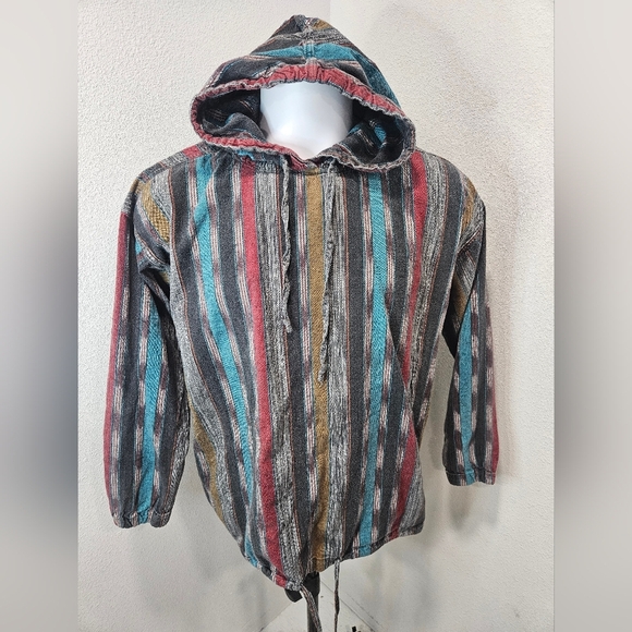 Heshy2 men's small boho hoodie - Picture 1 of 5